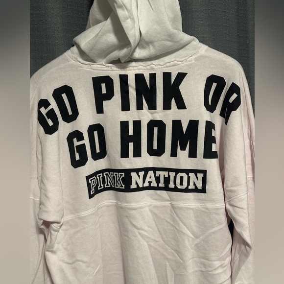 Pink Victoria’s Secret Hooded Sweatshirt - Picture 4 of 6